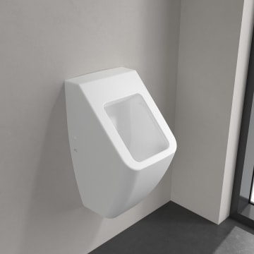 Villeroy & Boch Venticello Absaug-Urinal, ohne Deckel, DirectFlush, Zulauf verdeckt