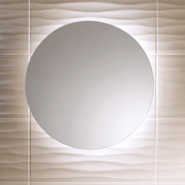 Villeroy & Boch More to See Lite mirror, with lighting, Ø 65 cm
