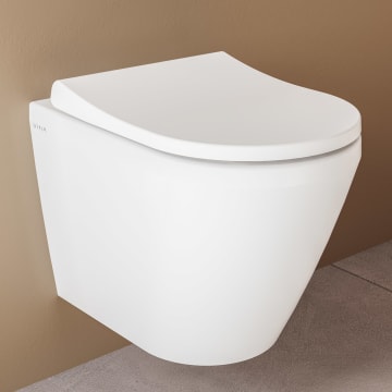 VitrA Integra Wand-WC Vitra Flush 2.0 Tiefspüler ohne Spülrand