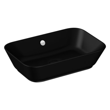 Vitra Options Geo countertop bowl 59.5 x 39.5 cm, with overflow hole, freestanding