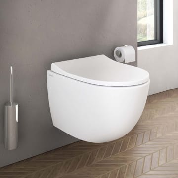 VitrA Sento Wand-WC Compact, Tiefspüler mit Spülrand