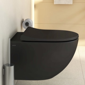 VitrA Sento Wand-WC VitrA Flush 2.0, Tiefspüler ohne Spülrand