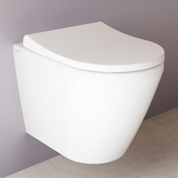 VitrA Aquacare Integra WC-Set mit Bidetfunktion, spülrandlos, inkl. Sitz