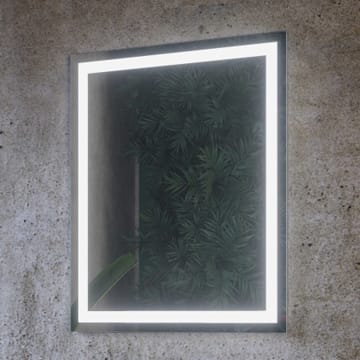 Zierath CORNI LED-Lichtspiegel 60 x 70 cm mit Raumschalter, Shine