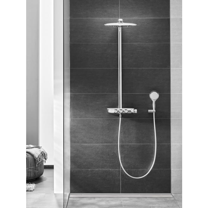 ACO ShowerDrain C Duschrinne mit Aufkantung, DN 40, L: 68,5 cm