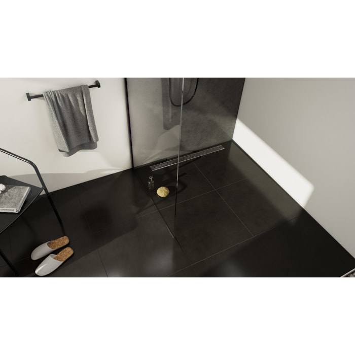 ACO ShowerDrain C Duschrinne mit Aufkantung, DN 50, L: 78,5 cm