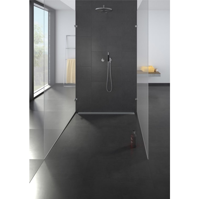 ACO ShowerDrain C Duschrinne mit Aufkantung, DN 40, L: 68,5 cm