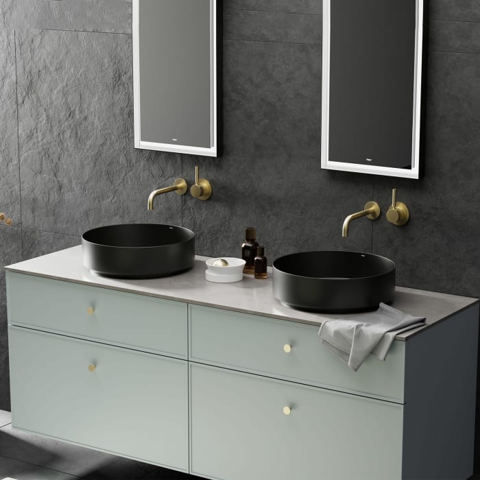 Alape Arkta Aufsatzbecken AB SO400.1, rund mit 40 cm Ø