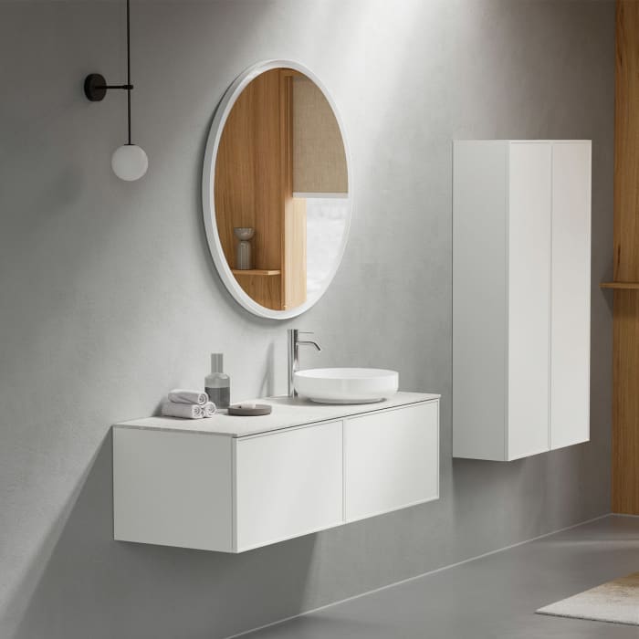 Alape Arkta Aufsatzbecken AB SO400.1, rund mit 40 cm Ø