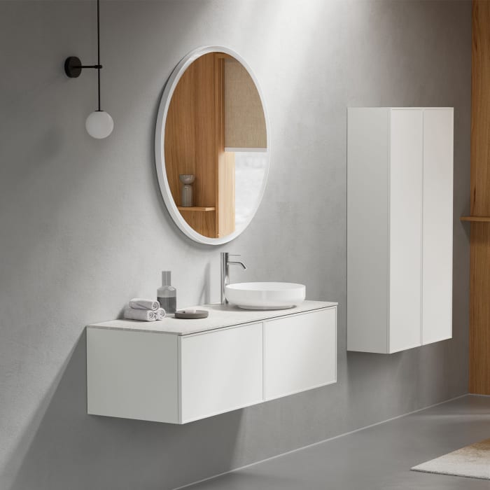 Alape Arkta Mittelschrank 40 x 15 x 80 cm, Anschlag links