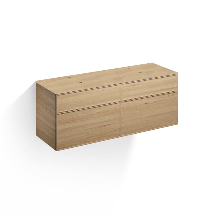 Alape Arkta Möbelmodul 160 cm, Beckenposition links und rechts ohne Trägerplatte