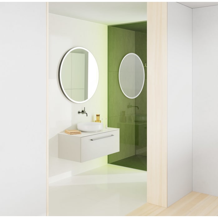 Alape Arkta Möbelmodul mit Trägerplatte 120 cm, Beckenposition mittig