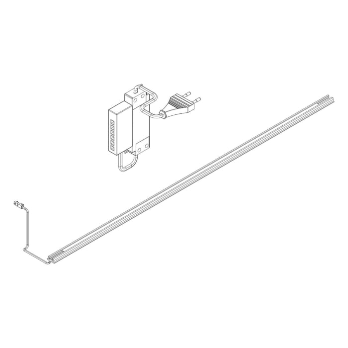 Alape Arkta LED Nachtlicht für Möbelmodul 160 cm, SmartHome fähig