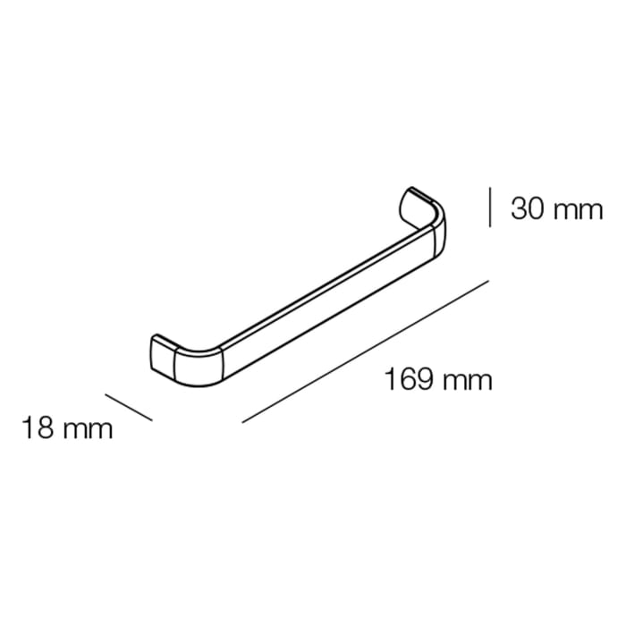 Alape Arkta Möbelgriff - Bügelgriff