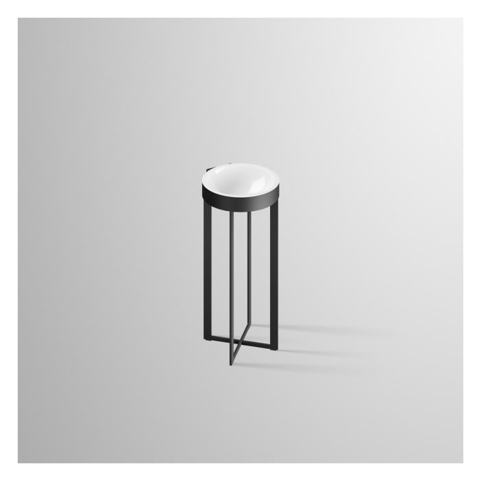 Alape Waschtisch WT.RX400.CR rund Ø 36,1 cm, ohne Hahnloch