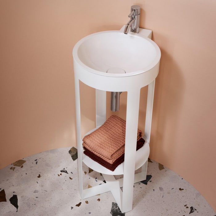 Alape Waschtisch WT.RX400H.CU rund Ø 36,1 cm