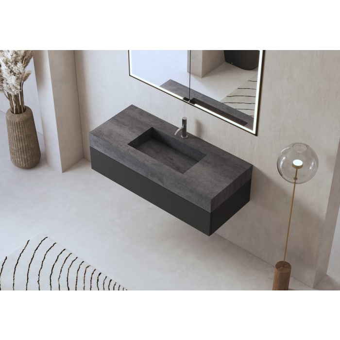 ALLUVION Neptun Waschtisch-Einhebelmischer ohne Ablaufventil, wassersparend