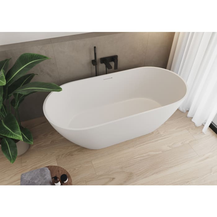 ALLUVION Zenya freistehende Badewanne 170 x 80 cm