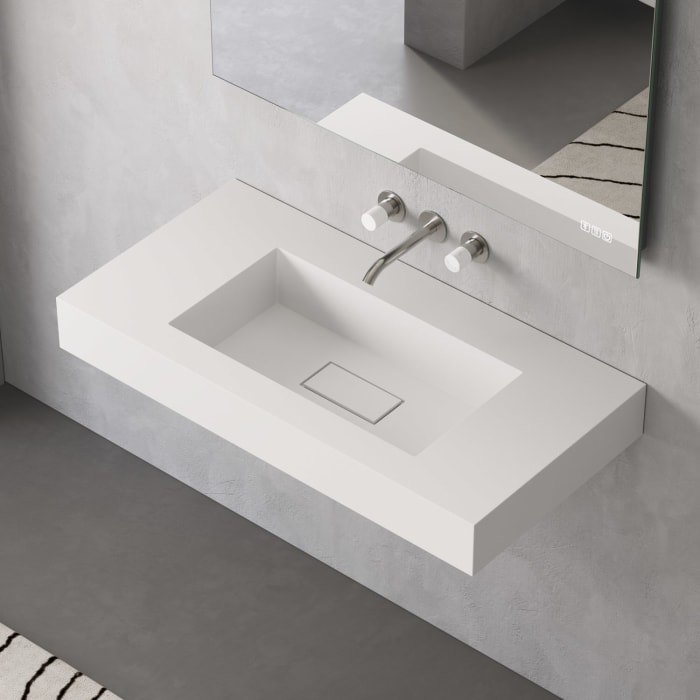 ALLUVION Eros Waschtisch 100 cm, ohne Hahnloch
