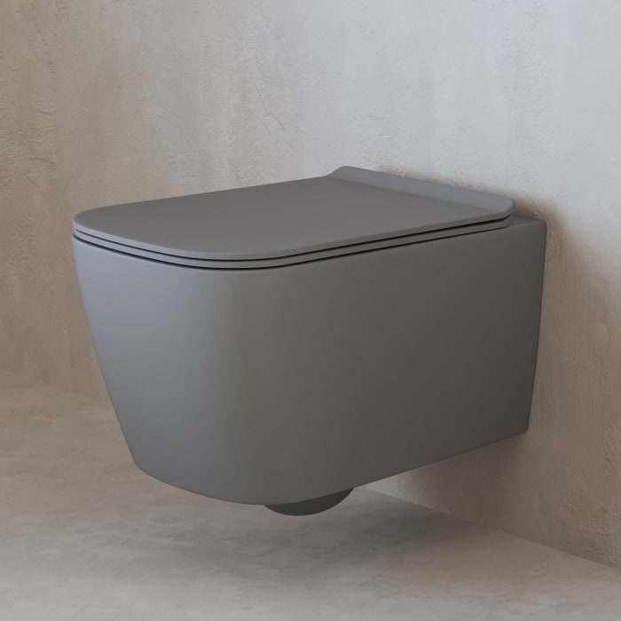 ALLUVION Mars Wand-WC Tiefspüler ohne Spülrand