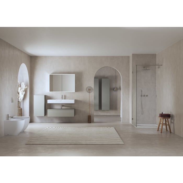 ALLUVION Leto Halbhochschrank 40 x 32 x 80 cm, Anschlag links