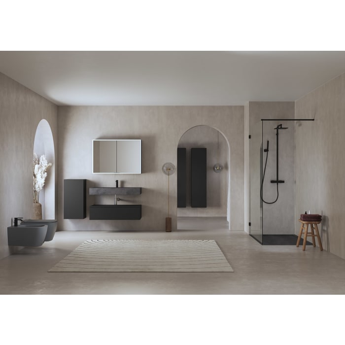 ALLUVION Leto Halbhochschrank 40 x 32 x 80 cm, Anschlag links