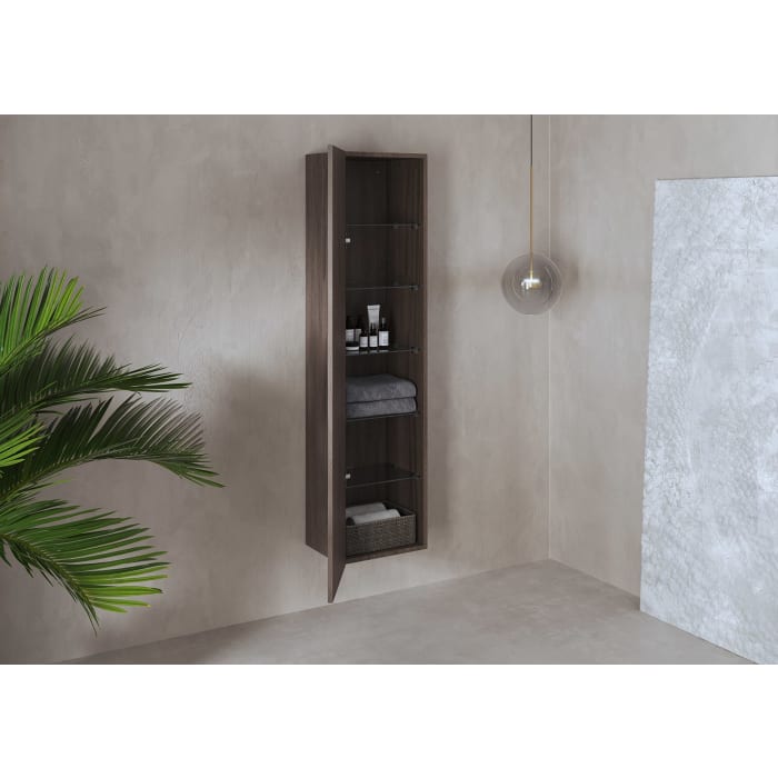 ALLUVION Leto Hochschrank 40 x 32 x 160 cm, Anschlag links