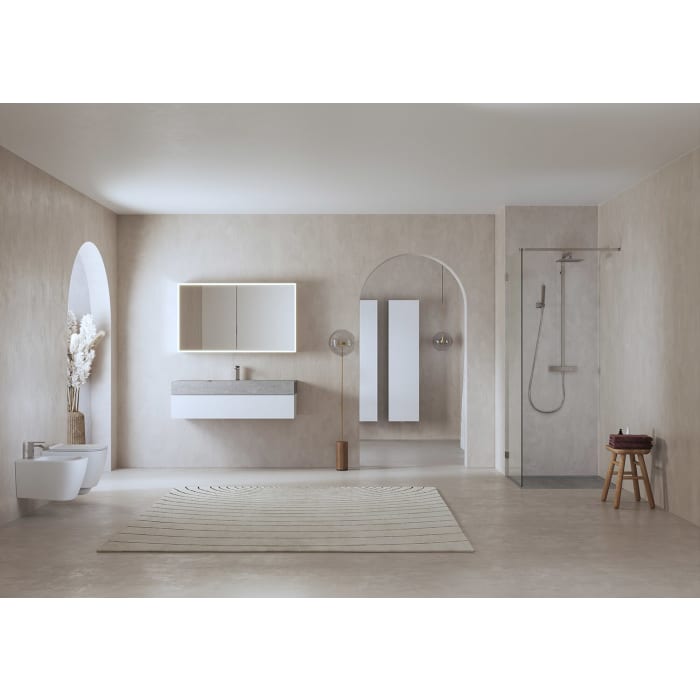 ALLUVION Leto Hochschrank 40 x 32 x 160 cm, Anschlag rechts