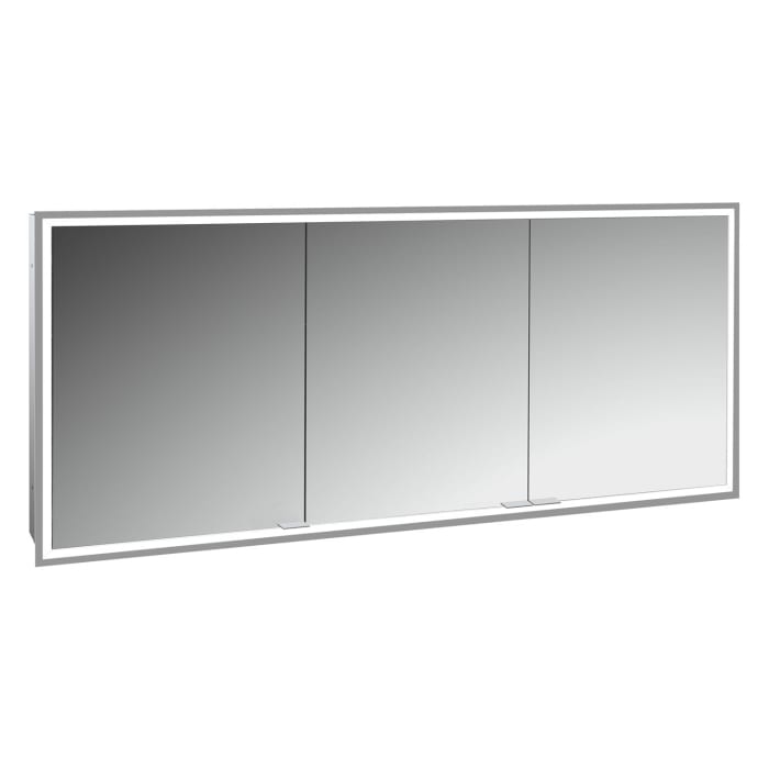 ALLUVION Pluto Spiegelschrank 160 cm, Unterputz, 3-türig