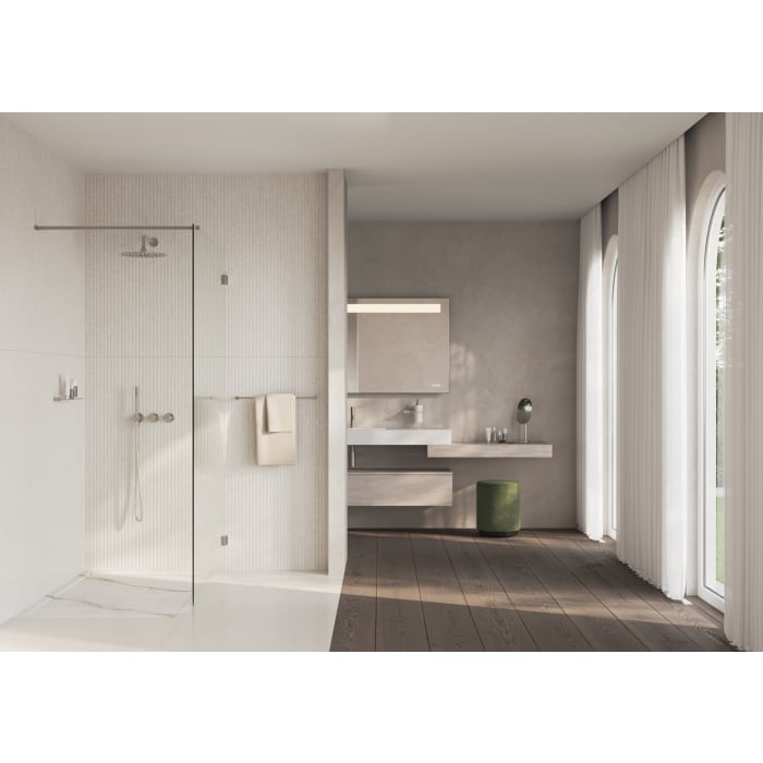 ALLUVION Aurora Soundwave Lichtspiegel B: 120 x H: 80 cm, mit LED-Beleuchtung und integrierten Lautsprechern