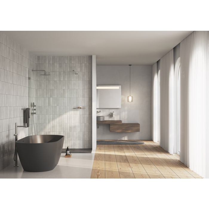 ALLUVION Aurora Soundwave Lichtspiegel B: 100 x H: 80 cm, mit LED-Beleuchtung und integrierten Lautsprechern