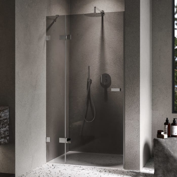 ALLUVION Imperium Schwingtür mit festem Segment in Nische 120,1-150 x 200,1-220 cm