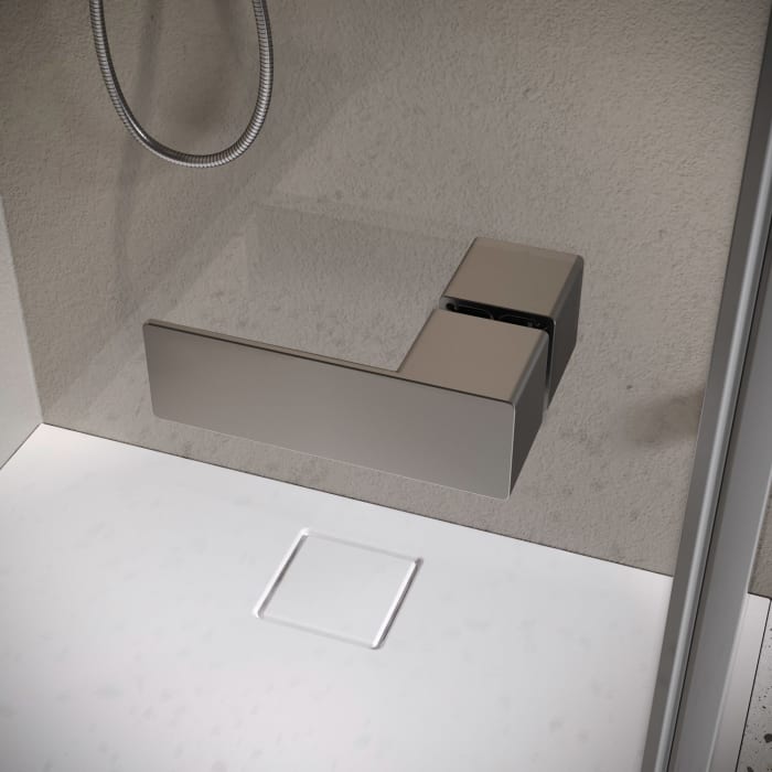 ALLUVION Imperium Schwingtür mit festem Segment und Seitenwand 70-120 x 120-200 cm