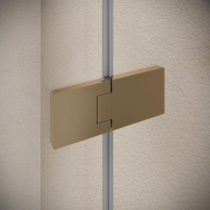 ALLUVION Imperium Schwingtür mit festem Segment, Nebenteil und Seitenwand 120,1-330 x 200,1-220 cm