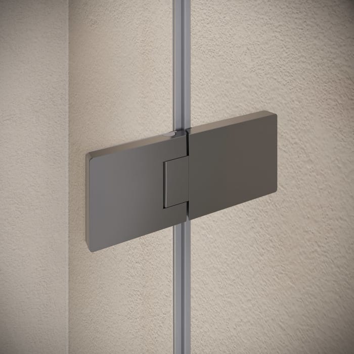 ALLUVION Imperium Schwingtür mit festem Segment, Nebenteil und Seitenwand 90-120 x 200,1-220 cm