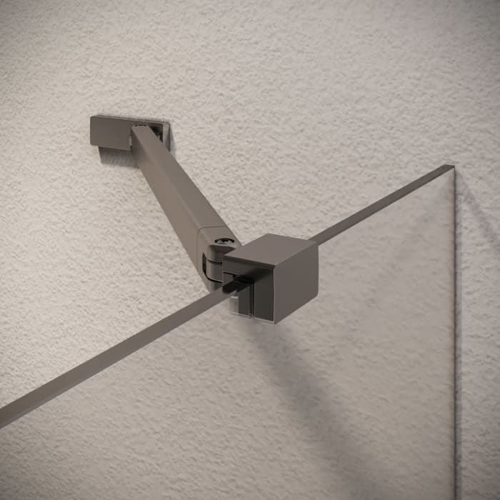 ALLUVION Imperium Schwingtür mit festem Segment und Nebenteil in Nische 110-150 x 120-200 cm