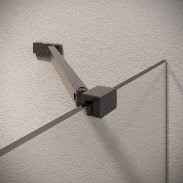 ALLUVION Imperium Schwingtür mit festem Segment und Nebenteil in Nische 150,1-330 x 120-200 cm