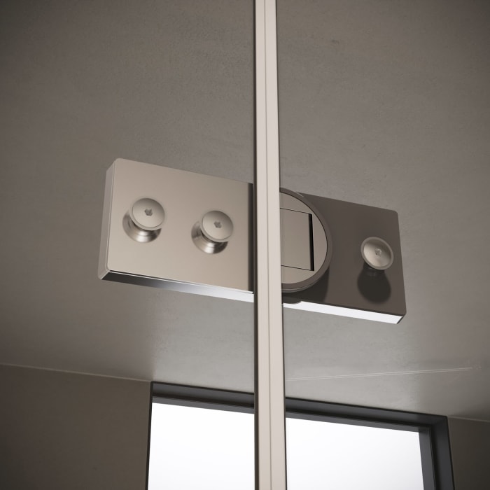 ALLUVION Imperium Schwingtür mit festem Segment, Nebenteil und Seitenwand 120,1-330 x 200,1-220 cm