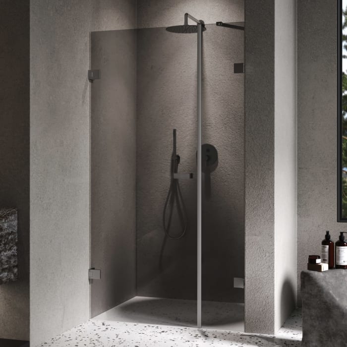 ALLUVION Imperium Schwingtür mit Nebenteil in Nische 70-120 x 120-200 cm