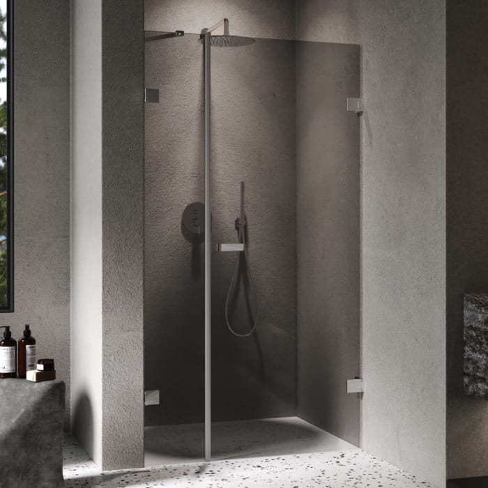 ALLUVION Imperium Schwingtür mit Nebenteil in Nische 70-120 x 120-200 cm