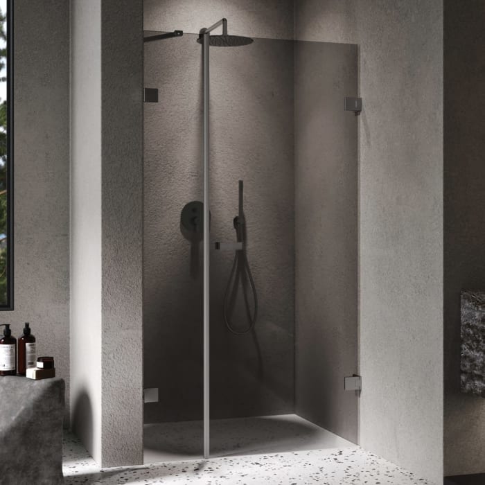 ALLUVION Imperium Schwingtür mit Nebenteil in Nische 120,1-270 x 200,1-220 cm