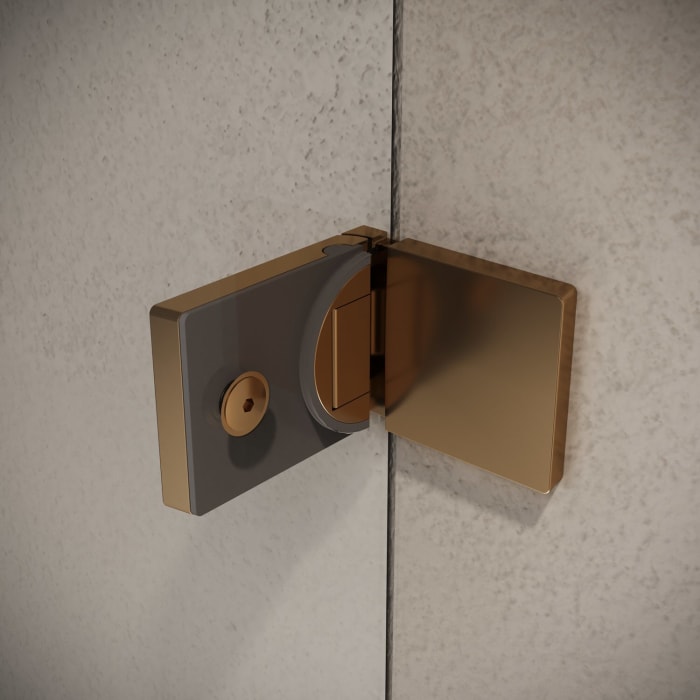 ALLUVION Imperium Schwingtür mit Seitenwand 50-100 x 120-200 cm