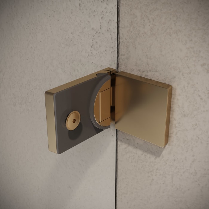 ALLUVION Imperium Schwingtür mit Seitenwand 50-100 x 120-200 cm