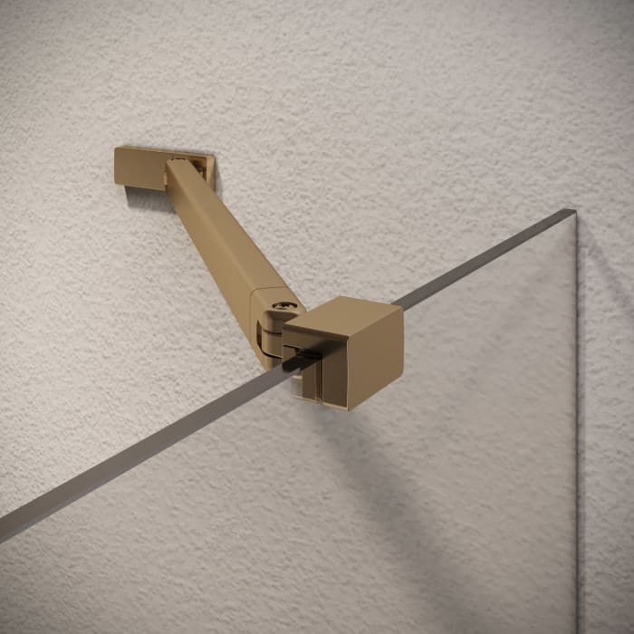 ALLUVION Imperium Schwingtüreckeinstieg mit festen Segmenten 120,1-150 x 200,1-220 cm