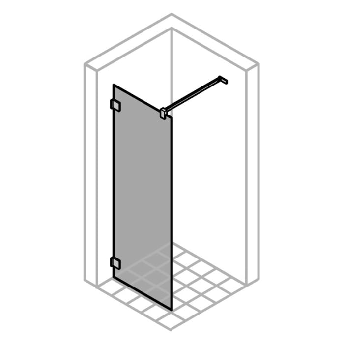 ALLUVION Imperium Seitenwand alleinstehend 20-120 x 90-200 cm