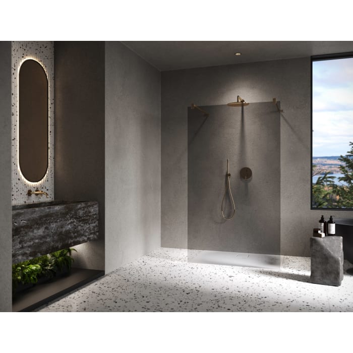 ALLUVION Imperium Seitenwand freistehend 120,1-180 x 200,1-220 cm