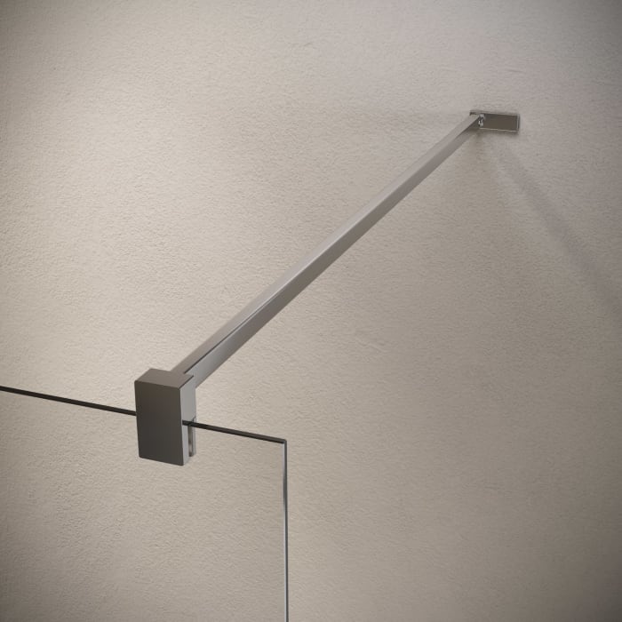 ALLUVION Imperium Walk-In Seitenwand mit beweglichem Segment 120,1-180 x 200,1-220 cm