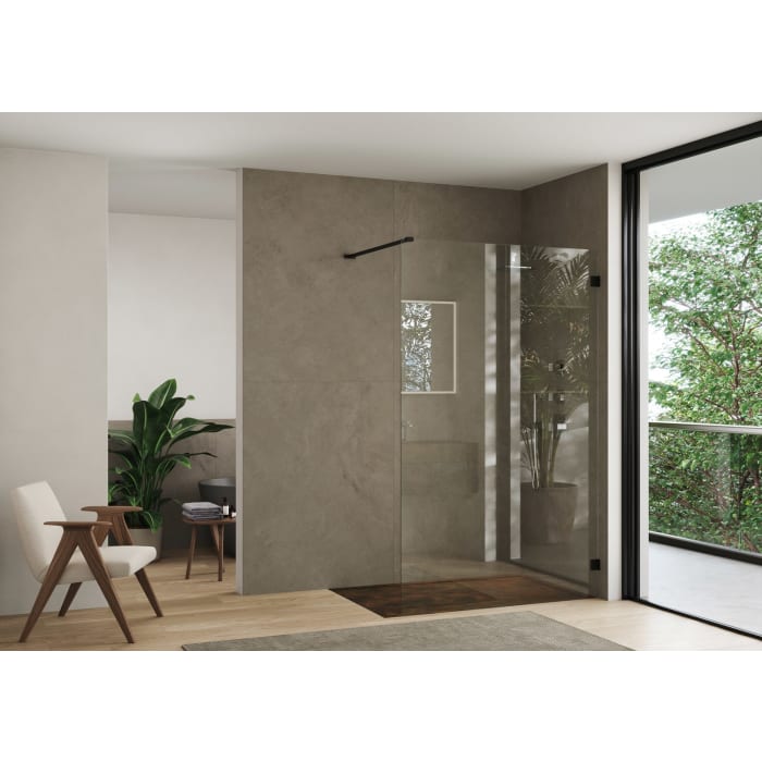 ALLUVION Zeus Duschwanne 140 x 90 cm, Feinsteinzeug Laminam®