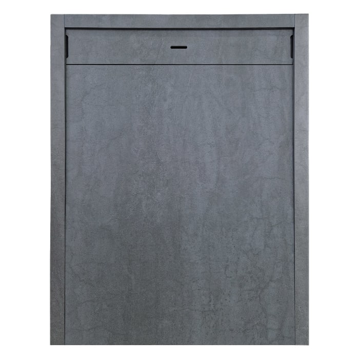 ALLUVION Zeus Duschwanne 160 x 90 cm, Feinsteinzeug Laminam®