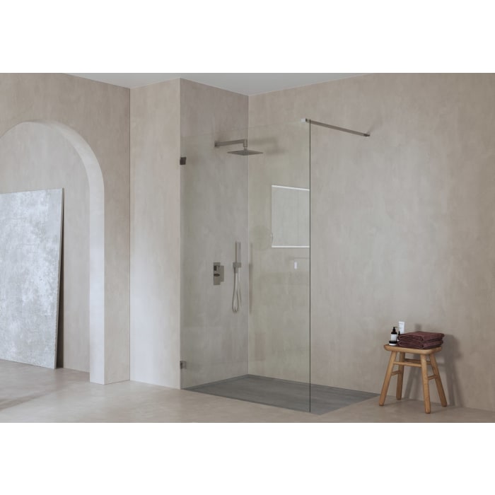 ALLUVION Zeus Duschwanne 160 x 90 cm, Feinsteinzeug Laminam®